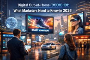 Digital Out-of-Home (DOOH) 101: What Marketers Need to Know in 2026